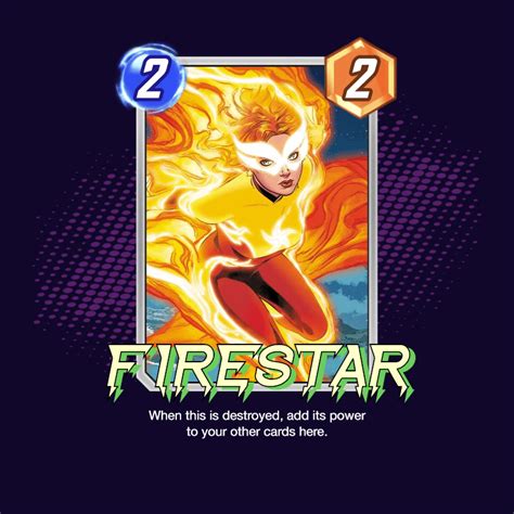 firestar marvel snap